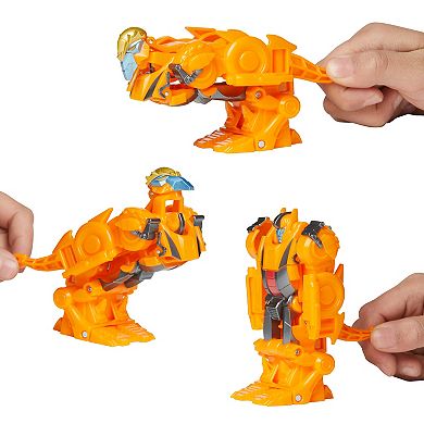 Transformers EarthSpark Smash Changers Terran Jawbreaker Action Figure by Hasbro