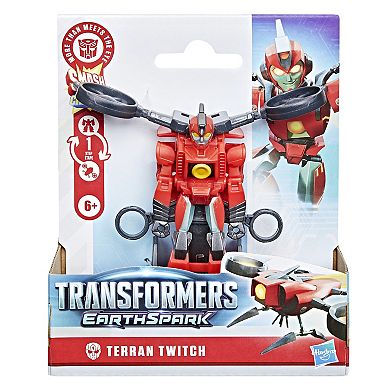 Transformers EarthSpark Terran Twitch Action Figure by Hasbro