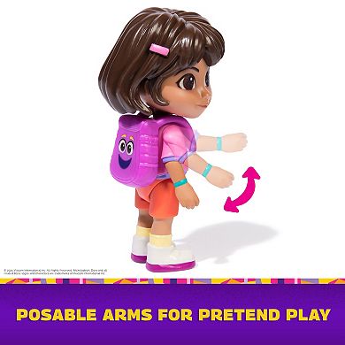 Dora the Explorer 3-Inch Movable Head & Arms Toy Figure
