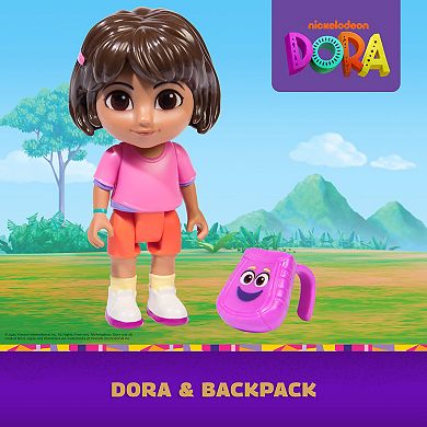 Dora the Explorer 3-Inch Movable Head & Arms Toy Figure
