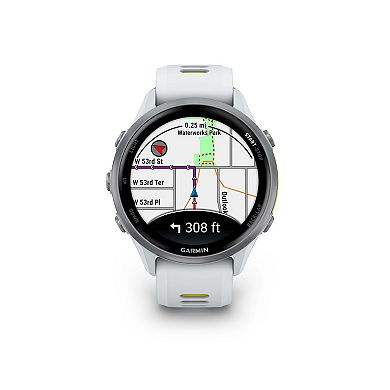 Garmin Forerunner 970 GPS Smartwatch with Titanium Case & Silicone Band