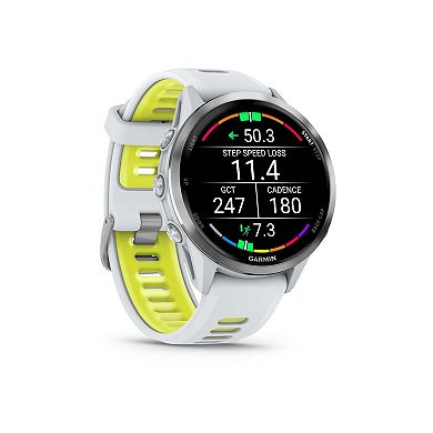 Garmin Forerunner 970 GPS Smartwatch with Titanium Case & Silicone Band