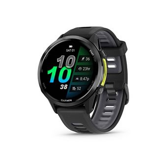 Garmin Forerunner 970 GPS Smartwatch with Titanium Case & Silicone Band
