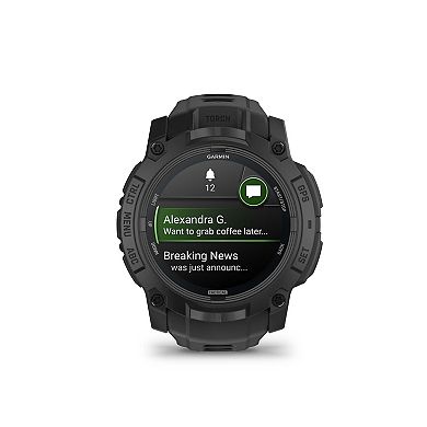 Garmin Instinct 3 50mm AMOLED Tactical Edition Smartwatch