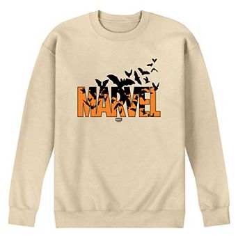 Men's Marvel Logo Bats Crew Fleece Sweatshirt