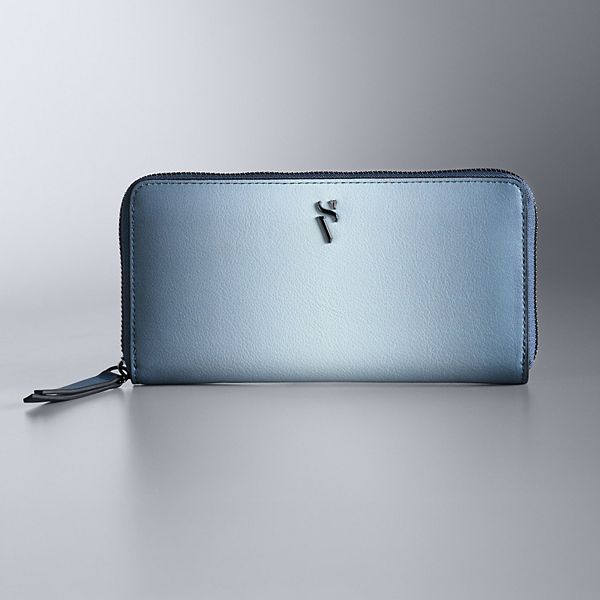 Simply Vera Vera Wang Signature Wallet - Blue Denim Ombre