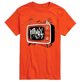Men's Marvel Logo Halloween TV Graphic Tee