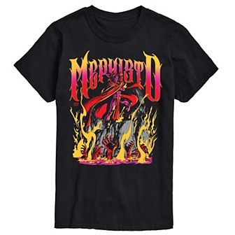 Men's Marvel Strange Tales Mephisto Metal Graphic Tee