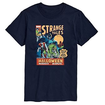 Men's Marvel Strange Tales Halloween Madness From Marvel Poster Graphic Tee