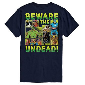Men's Marvel Beware The Undead Graphic Tee