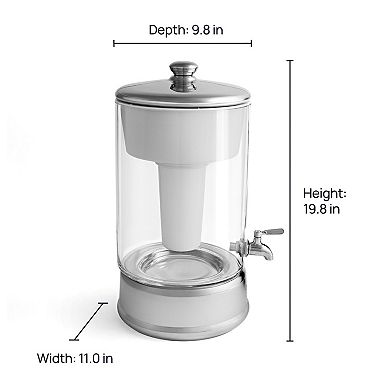 Culligan ZeroWater 40 cup 5-Stage Advanced Water Filtration Dispenser