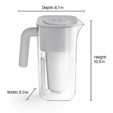Culligan with ZeroWater Technology 7 Cup Water Filter Pitcher