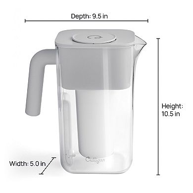 Culligan with ZeroWater Technology 10 Cup Water Filter Pitcher