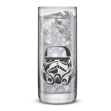 JoyJolt Star Wars Dark Side Tall Drinking Glasses 2-pc. Set