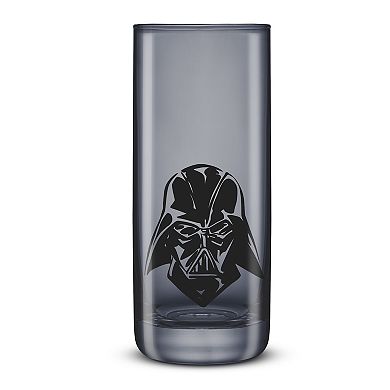 JoyJolt Star Wars Dark Side Tall Drinking Glasses 2-pc. Set