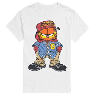 Big & Tall Garfield Vintage Graphic Tee