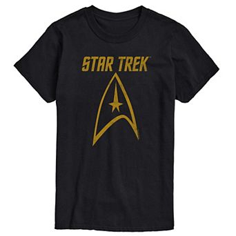 Big & Tall Star Trek Logo Graphic Tee