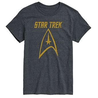 Big & Tall Star Trek Logo Graphic Tee