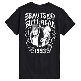 Big & Tall Beavis And Butt-Head 1993 Metal Graphic Tee