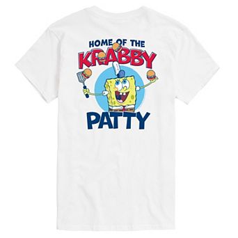Big & Tall Men's SpongeBob SquarePants Krusty Krab Graphic Tee