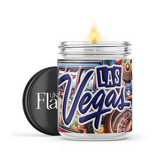 Casino Games Candle 16-oz Candle Jar - Black Ice