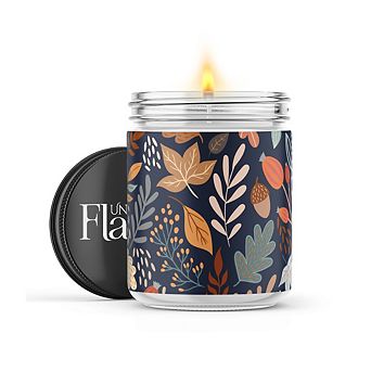 Autumn Leaves Candle 16-oz Candle Jar - Sea Salt & Peony