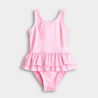 Baby & Toddler Girl Jumping Beans® Tutu One-Piece Swimsuit