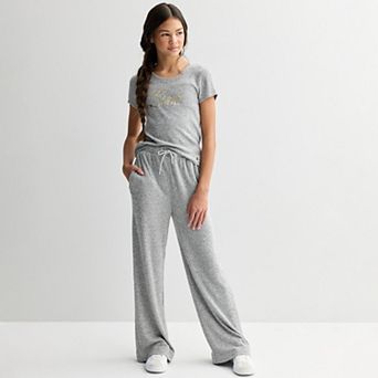 Girls 7-16 Limited Too Ribbed Top & Pants Set