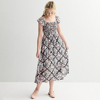 Girls 7-16 Limited Too Patchwork Midi Dress