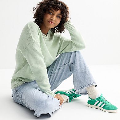 Juniors' SO® Crew Pullover Sweater