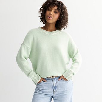 Juniors' SO® Crew Pullover Sweater