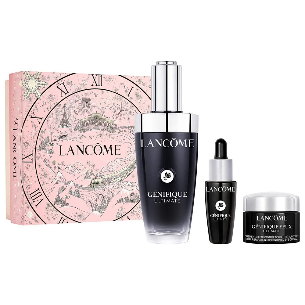 Lancome Genifique Ultimate Face Serum & Eye Cream Skincare Gift Set