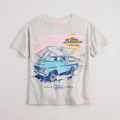Girls Limited Too Ford Bronco Graphic Tee
