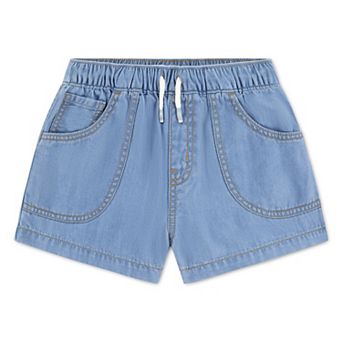 Girls 7-16 Levi's® Flutter Elastic Waist Denim Shorts