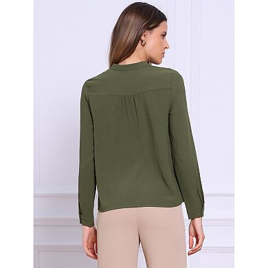 Lace Shirts for Women Button Down Long Sleeve Tops Casual Trendy Blouses