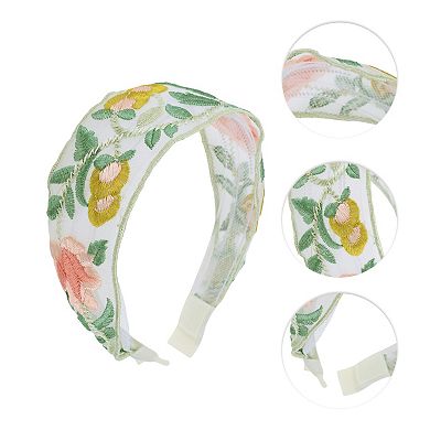 Exquisite Colorful Embroidered Headbands 1 Pc