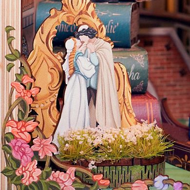 DIY 3D Book Nook Kit: Shakespeare's Verse 212pcs