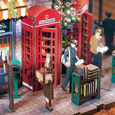 DIY 3D Book Nook Kit: 84 Charing Crodd Road 178pcs