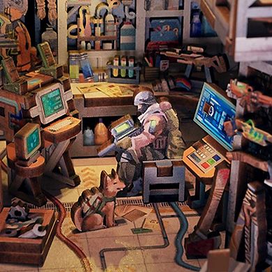 DIY 3D Book Nook Kit: Haven Zero 448pcs