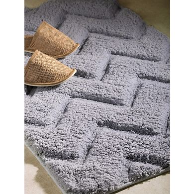 Vantaa Bath Mat - Gray, 24" x 36"