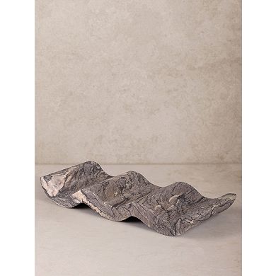 Georgia Wine Bottle Holder - Brown Onyx