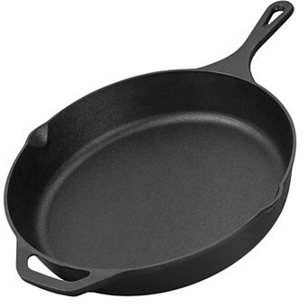 Zulay Kitchen Pre-seasoned Cast Iron Skillet 12 Inch