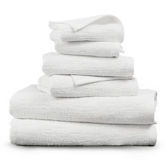 Indigo Road by Egypt Sherrod Denbrook 6 pc Jacquard Texture Bath Towel Set