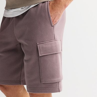 Men's Tek Gear® 10 in. Ultrasoft Fleece Cargo Shorts