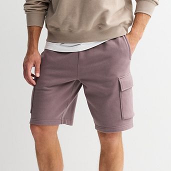 Men's Tek Gear® 10 in Ultrasoft Fleece Cargo Shorts