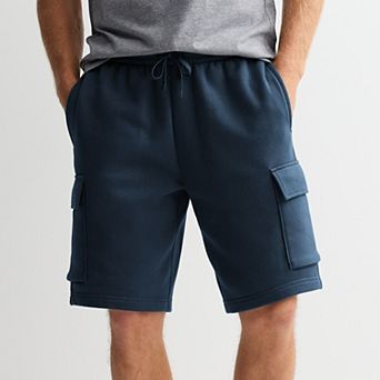 Men's Tek Gear® 10 in Ultrasoft Fleece Cargo Shorts