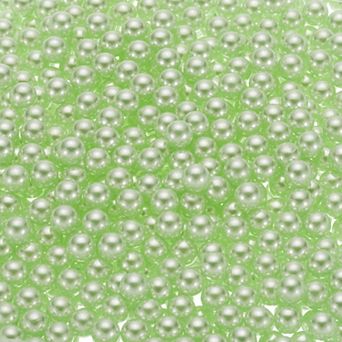 1000 pc Faux Pearl for Vase Filler, 8mm No Hole ABS Round Pearls for Crafting, Jewelry Making