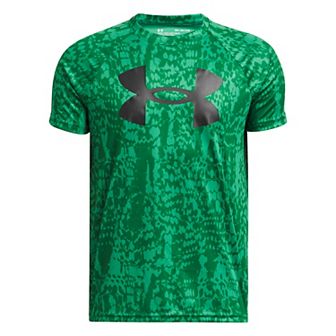 Boys 8-20 Under Armour Tech Big Logo Printed Short Sleeve Graphic Tee