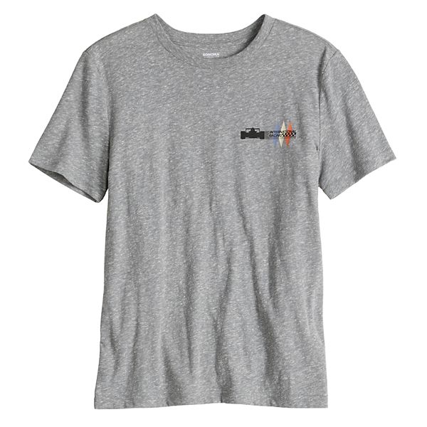 Boys 8-20 Sonoma Goods For Life® Everyday Short Sleeve Graphic Tee - Accelerate Race Gray (SMALL)