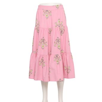 Women's LC Lauren Conrad Three Tier Midi Skirt